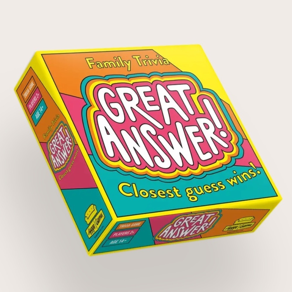 NWOT Hygge Games Family Trivia Card Game - Multicolor